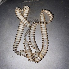 Kette Perlmutt Handarbeit Vintage Jahre 70