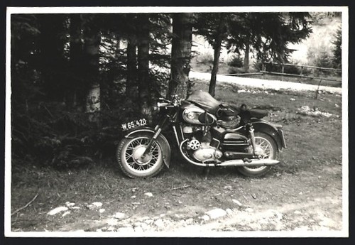Fotografie motorrad puch krad - motorrad,