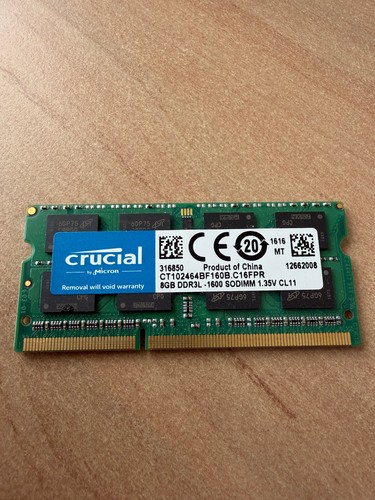Crucial 8gb ram ddr3l - crucial,