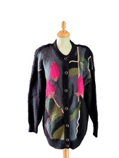 Dicke, warme  Strickjacke, mit