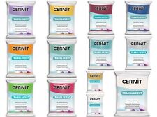 Cernit Modelliermasse Polymer Clay Translucent Transparent 56 Gramm SERAJOSY