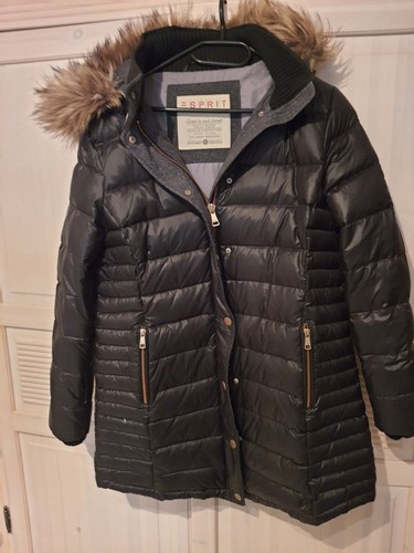Esprit daunenmantel schwarz - daunenmantel,