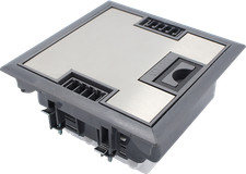 Bodentank 4-fach 9-fach Fliesen Einbausteckdose versenkbar Höhenverstellbar