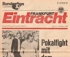 Programm | 1971/72 | Eintracht