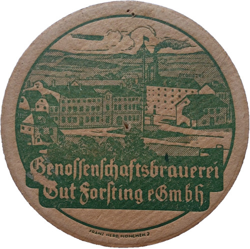 Alter bierdeckel brauerei gut - alter,