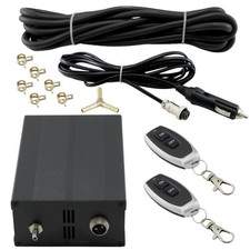 Unterdruck Pumpe Set Steuerung für 2x Auspuffklappe Steuergerät Klappen Auspuff