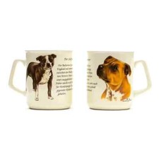 Tasse Staffordshire Terrier Becher