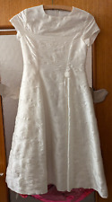 weißes Kommunionkleid Bian Corella Gr 140 weitenverstellbar