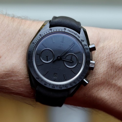 Omega speedmaster dark - speedmaster, side
