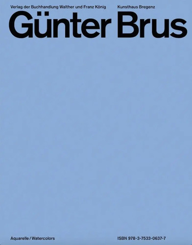 Günter brus aquarelle - aquarelle, /