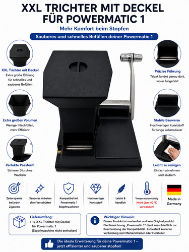 Xxl trichter mit deckel - xxl,
