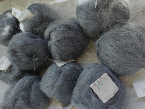 500g langhaar mohair - 500g,