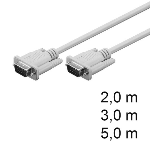 Vga monitor kabel 15pol für - kabel,