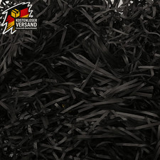 Geschreddertes Papier Füllmaterial Paket Dekoration Schwarz 50G