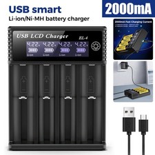 Akku ladegerät 4Slots