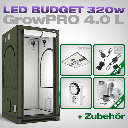 Growpro led growbox set l - led, 4.0