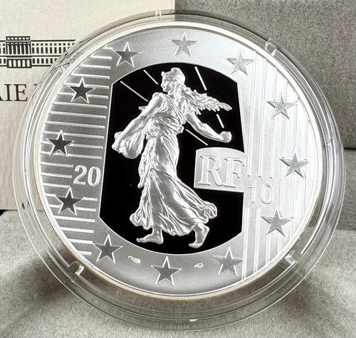 Frankreich euro 2010 silber - 10,