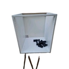 Ikea FAKTUM Küche Unterschrank Korpuss Weiß 60x70cm, Gebraucht 