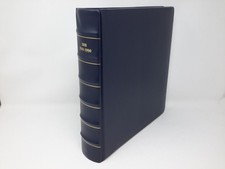 BOREK Ringbinder blau DDR