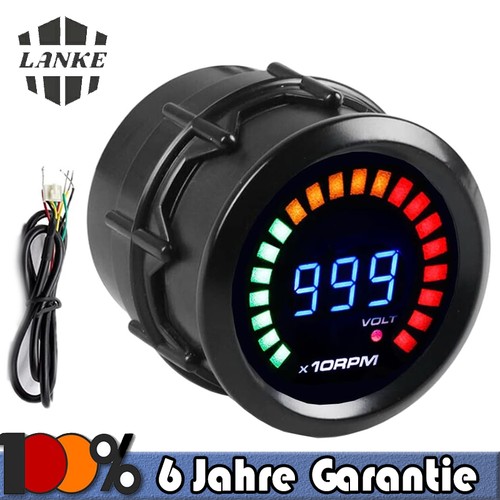 12v 52mm 9999 rpm digital - 52mm, 0-9999