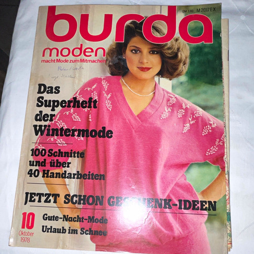 Burda moden zeitschrift - burda,