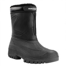 Herren Stiefel Winterstiefel Gefütterte Winterboots Winterschuhe Schneestiefel