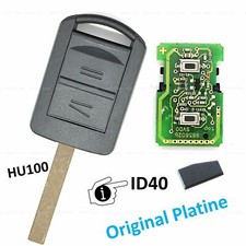 Fernbedienung Funk Schlüssel 433 MHz für Opel Corsa C Meriva A Combo Tigra HU100