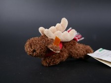 Steiff Teddy 110979 Hirsch Liegend Knopf Bär Sammlerstück