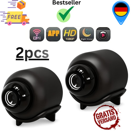 Mini kamera 1080p - 2x,