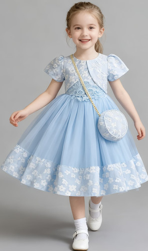 Mädchen kleid partykleid - mädchen, kleid,