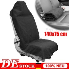 1 Stück Auto Sitzbezug Sitzschoner Sitz Schoner Schutz Bezug Schonbezug Schwarz