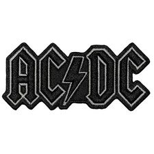 AC/DC Patch · Black Logo 3D