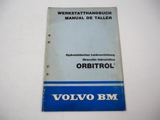 Volvo BM Hydrostatische Lenkung Orbitrol Werkstatthandbuch Reparatur 1983