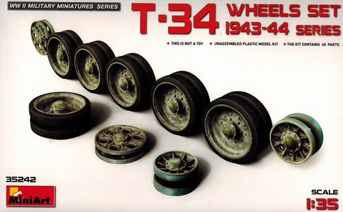 Miniart 35242 34 - 35242, wheels