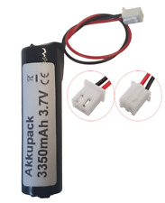 1S1P Akkupack 3.7V Lithium Ionen Akku 3500mAh JST Stecker Kabel XH 2,54 2 Pin