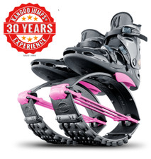 ORIGINAL KANGOO JUMPS KJ XR3 Springschuhe BLACK/PINK Größe L (42-44,5)