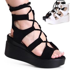 Damenschuhe Keil Sandaletten