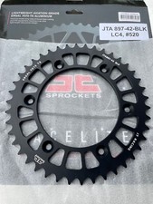 Alu Kettenrad KTM LC4, 625, 640, SMC, SXC, Supermoto 690, EXC, 897-42, schwarz