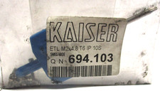 10 KAISER Spann- Schraube 694.103 ETL M2x4,8 T6 IP 10S + Schlüssel Neu D5678