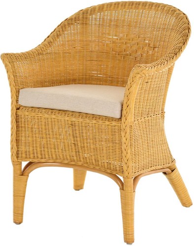 Rattan sessel natur - rattan-sessel,