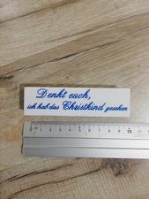La Blanche Stempel, Weihnachten, Spruch