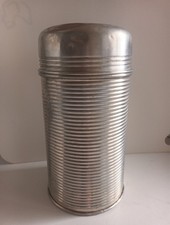 DDR Alu Eisbehälter Original Thermos Eisbombe