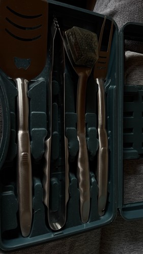 Landmann grillbesteck set mit - grillbesteck-set,