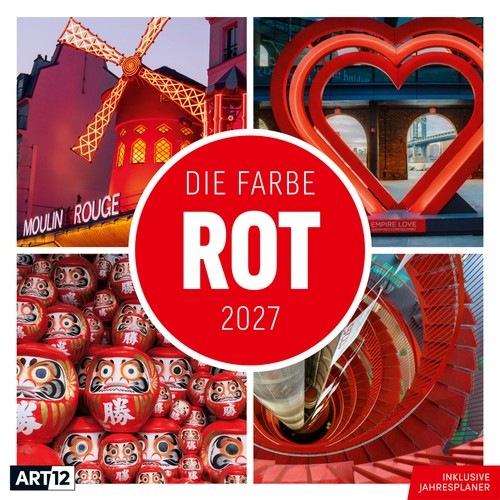 Die farbe rot - die,
