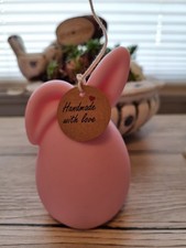 Handgefertigte Oster Kerze