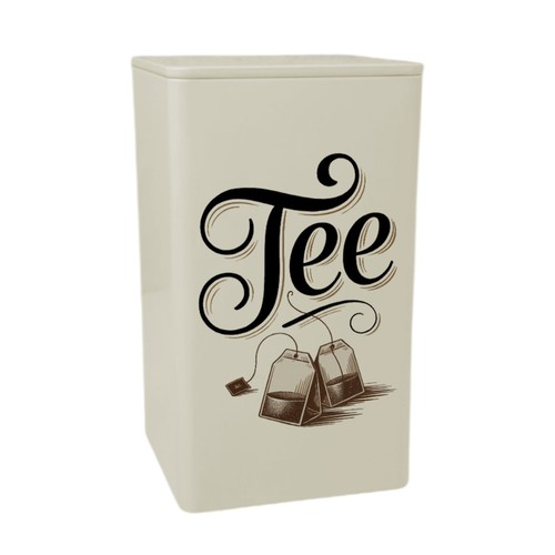 Tee vintage vorratsdose 900ml - vintage,