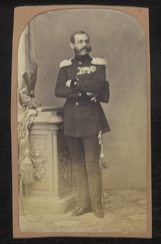 Cdv portrait adolf georg zu - portrait,