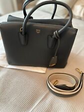 MCM Milla Tote Medium grau UNGETRAGEN