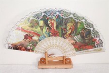 220-07  Ein Fächer Tanz Deko