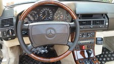 Mercedes SL Holzlenkrad W107 W116 W124 W126 W129 Lederlenkrad Holz - Lenkrad